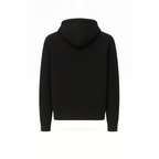 Noir Knit Zip Hoodie