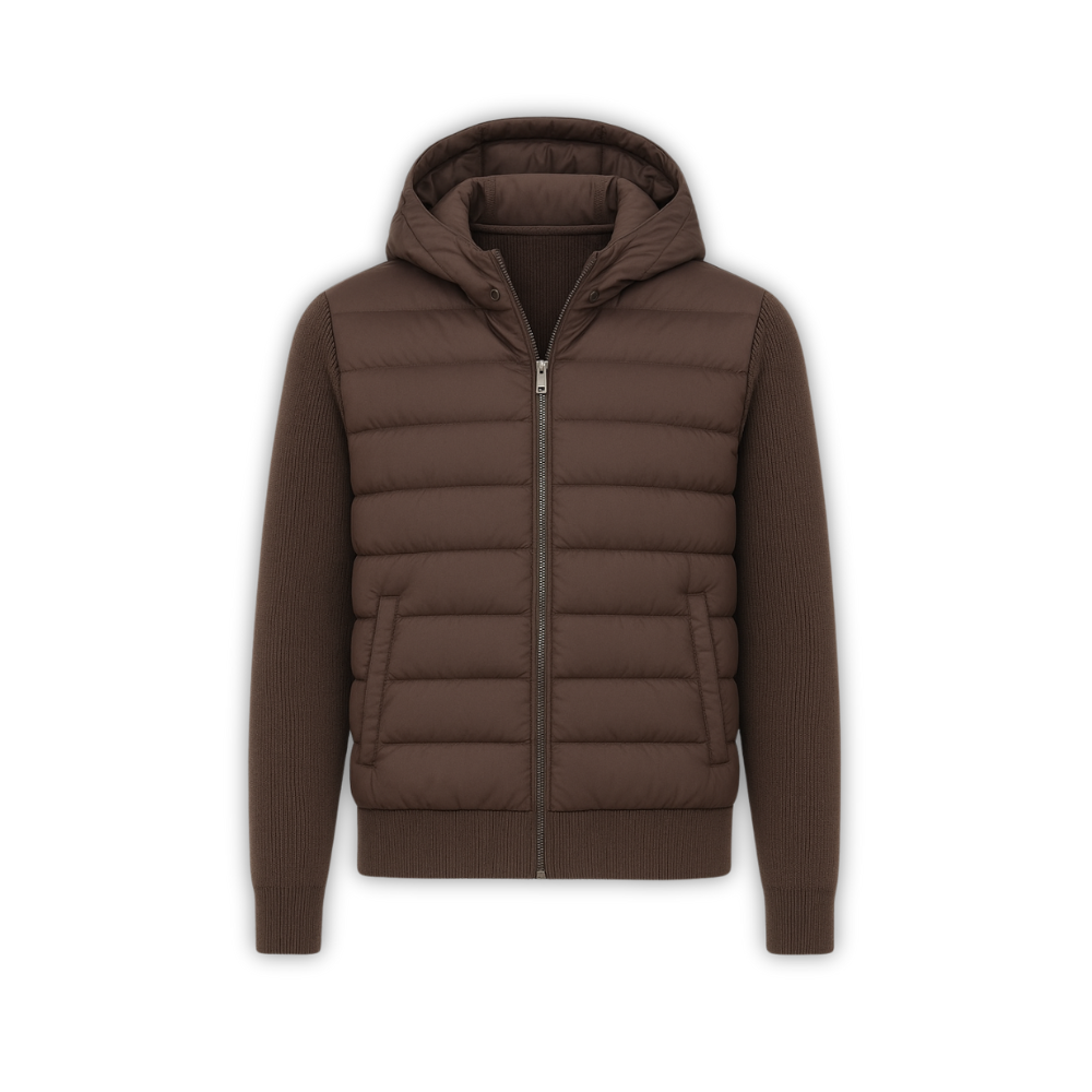 Oren Quilted Knit Hoodie