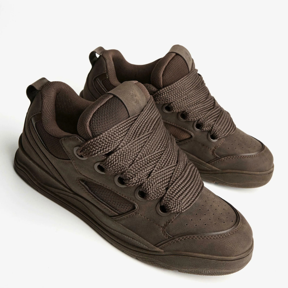 Chunky Suede Winter Sneakers